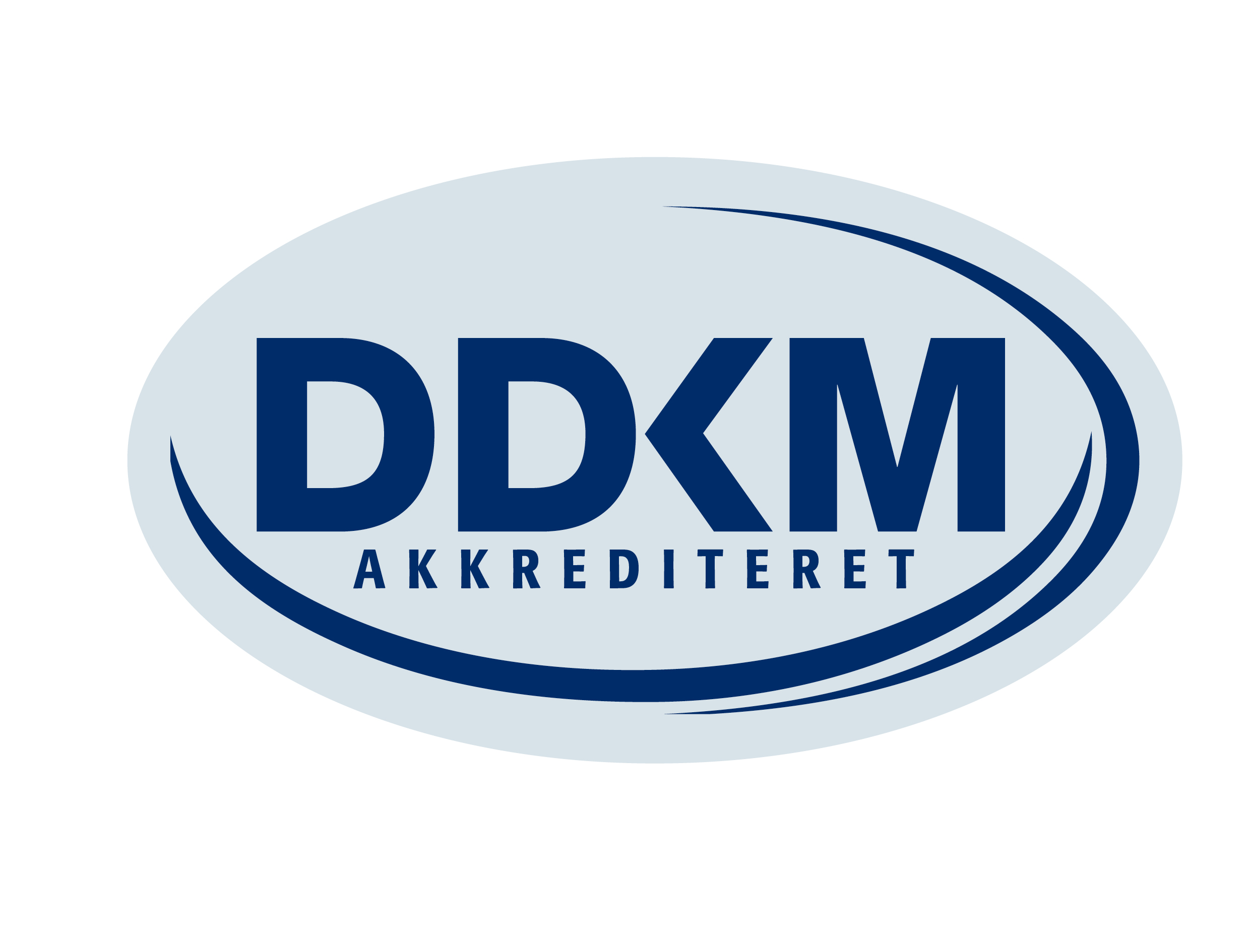 DDKM akkrediteret logo, stort logo, jpg
